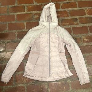 Lululemon Puffer coat Jacket Size 10 Light Pink